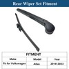 Rear Windshield Wipers Blade Arm Kits for Volkswagen Atlas 2018-2025
