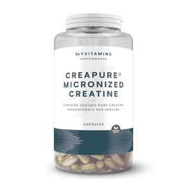 Myprotein The Creatine (Creapure®) | Micronised Creatine Monohydrate Tablets | Pure Creapure® | High Purity | 2800mg Per Serving | Unflavoured | Premium Creatine Nutritional Supplement (245 Capsules)
