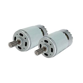 2 Pcs 550 40000RPM Electric Motor High Speed RS550 12V Motor Gearbox Accessories for Power Wheels Children Ride On Car Replacement Parts