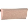 Megan 2229-05 Glasses Case, Compact, Slim, Semi-Hard Case, Size M,