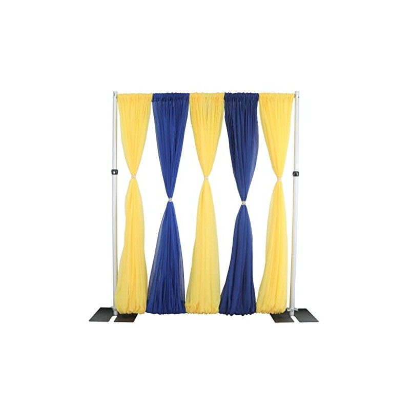 CVL Drape Support Clamps 2 Pcs/Set Uprights Accessory for Pipe