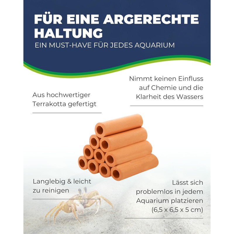 Hobby - 4-3-2-1 Red Pyramid - Perfect Decoration for Shrimp