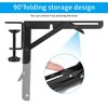 Folding Console Heavy Duty Folding Angle with C Clamp, Hinges
