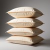 100% Egyptian Cotton Pillowcases - 200 Thread Count, Super Soft