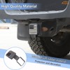 Aunginsy Trailer Hitch Cover Compatible with Toyota Tacoma 2016-2023 Pickup