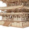 Tsukurun Desu® Robotime TGN02 Gojuno Tower 3D Wooden Puzzle (Japanese