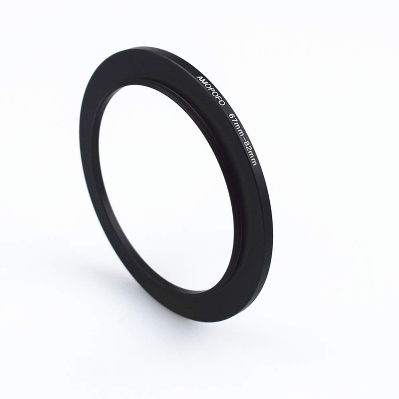 67 mm to 82 mm metal filter ring, 67-82 mm