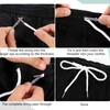 BOROLA 2Pcs 51 Inch Cotton Drawstring Cord Replacement Drawstrings for