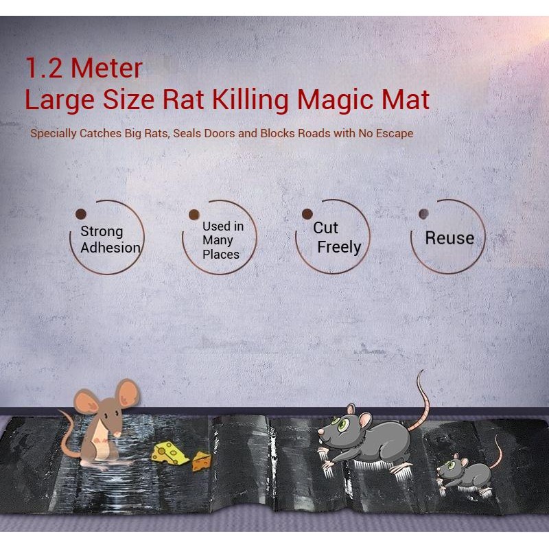 120cm Extra-Long Super Strong Adhesive Pads – 4 Pack Heavy-Duty