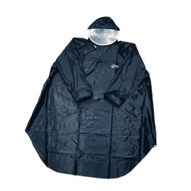 Jian Rain Poncho with Sleeves, 7 Colors, 3XL, Ideal for School, Bicycle, Sports Spectation, Outdoor Activities, Navy
