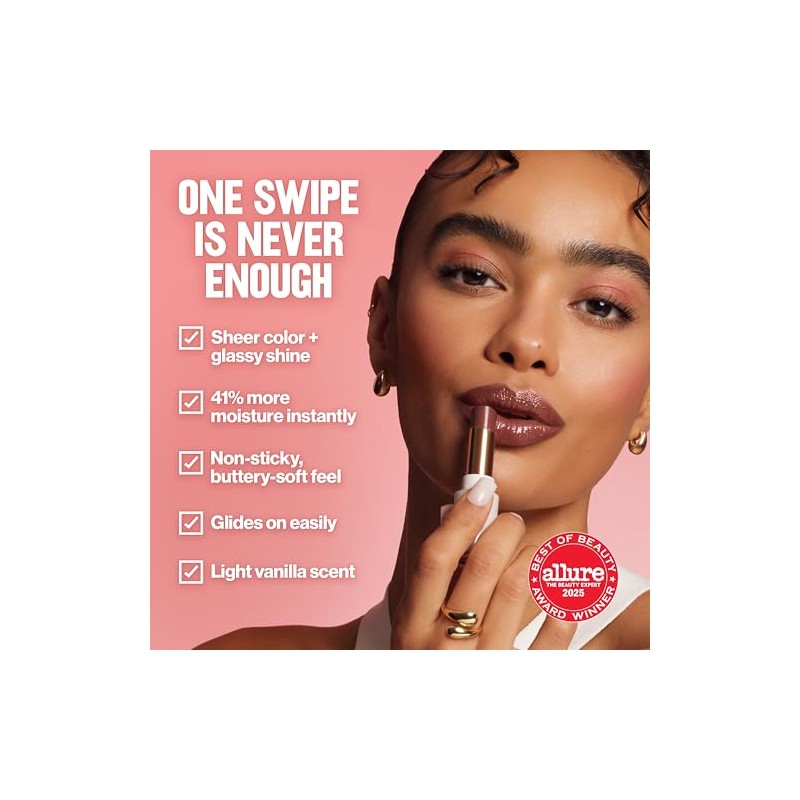 Revlon Brillo Labial Super Lustrous Glass Shine Pink Flip