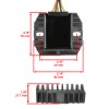 For Yamaha Regulator Rectifier for Yamaha Grizzly 600 YFM600 1998