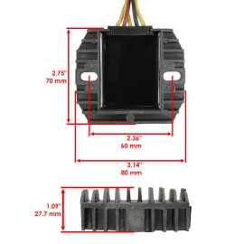 For Yamaha Regulator Rectifier for Yamaha Grizzly 600 YFM600 1998 Atv New