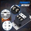 Fenglesha HTI-12-007 Wall Switch Wall Control Assembly Compatible with Heat