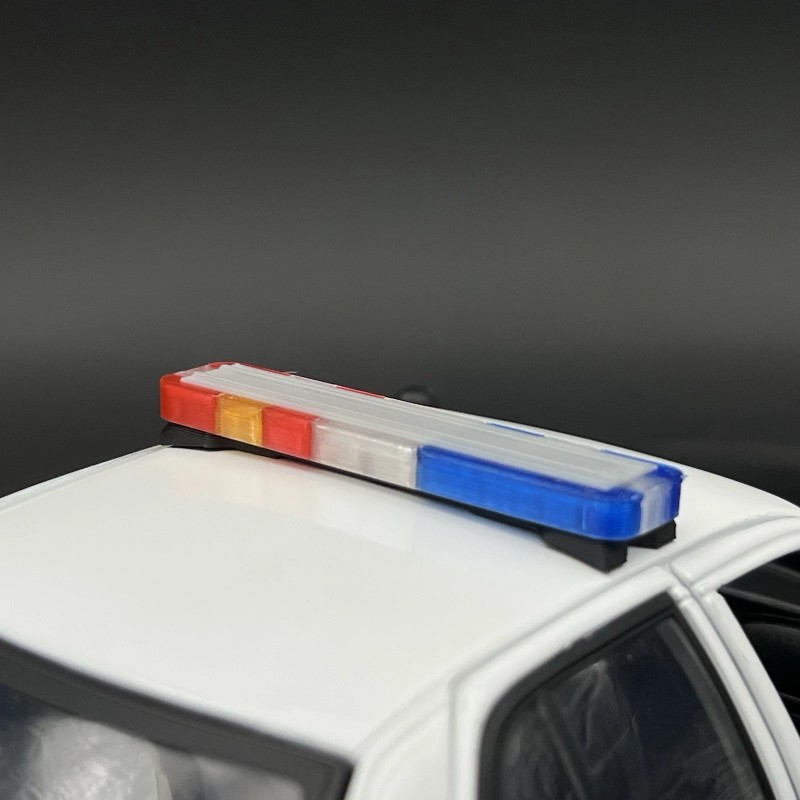 LED Ready Lightbar 1/18 LED Ready Whelen Edge Connecticut State