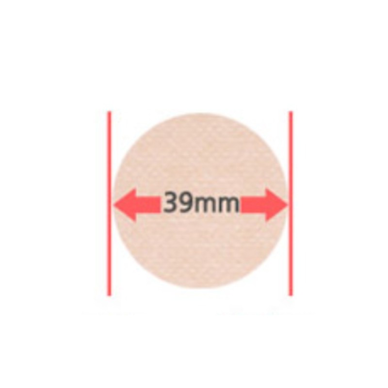 Lifetotem Unisex Nipple Band 39mm, 104 Pieces
