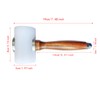 Leather Carving Hammer Mallet for Leather Work Leather Mallet Cowhide