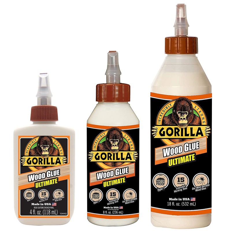 Gorilla WG-U Wood Glue Ultimate: 4 oz. Bottle (White)