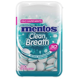 Mentos Wintergreen Mint, Peppermint, 150 Count
