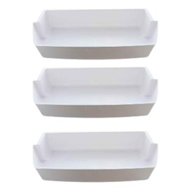 Haüs Parts WP2187172 2187172 Refrigerator Door Shelf Bin Compatible for Whirlpool Kenmore Amana Frigidaire Fridges Roper Estate - Replaces, 2187194K, AP6006028, PS986890, PS328468, AP3853103 3-Pack