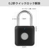 Fingerprint Padlock eLinkSmart APP Fingerprint Smart Lock Biometric Padlock USB