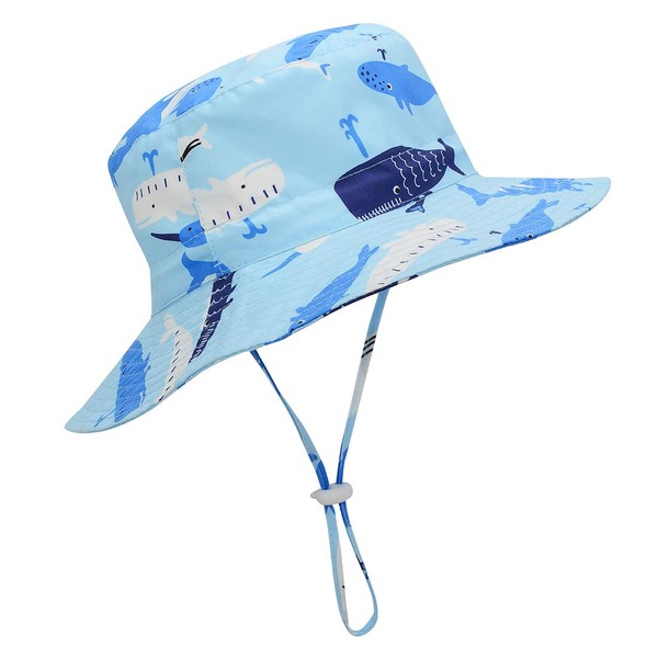 Kid Sun Hat UPF 50+ Adjustable Sun-Hats Boy Bucket Summer