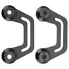 Pair A Pillar Windshield Light Mounting Bracket Replacement for Jeep
