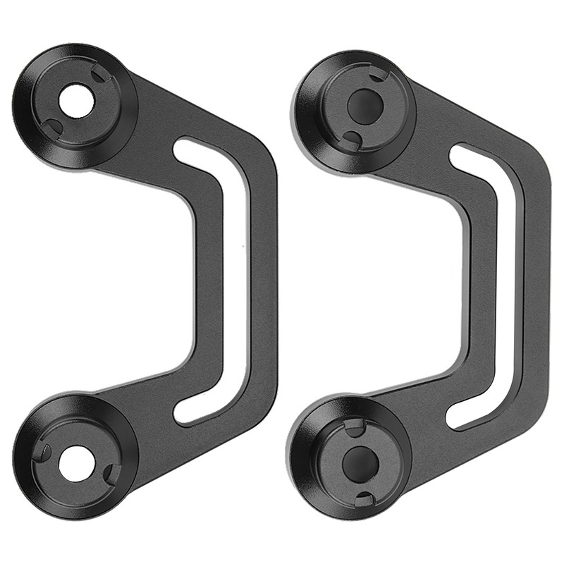 Pair A Pillar Windshield Light Mounting Bracket Replacement for Jeep