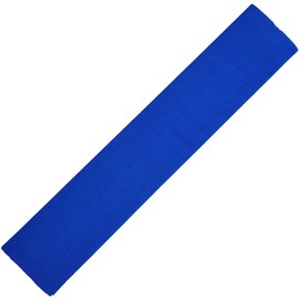 Large Dark Blue Crepe Paper Sheets, Tissue Paper Alternative, Bright Colours for Crafting Paper Streamers, Paper Flowers & Wrapping 50cmx300cm Roll of Paper.