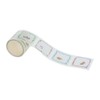 Sun-Star Stationery S8815658 Sticker, Roll Type, Square, Squeegee and Cat