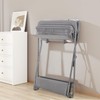Baby Changing Table with Wheels, Maydolly Portable Adjustable Height Folding