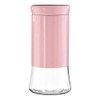 Premier Housewares Homeitem, Glass, steel, Pink, 12x12x24