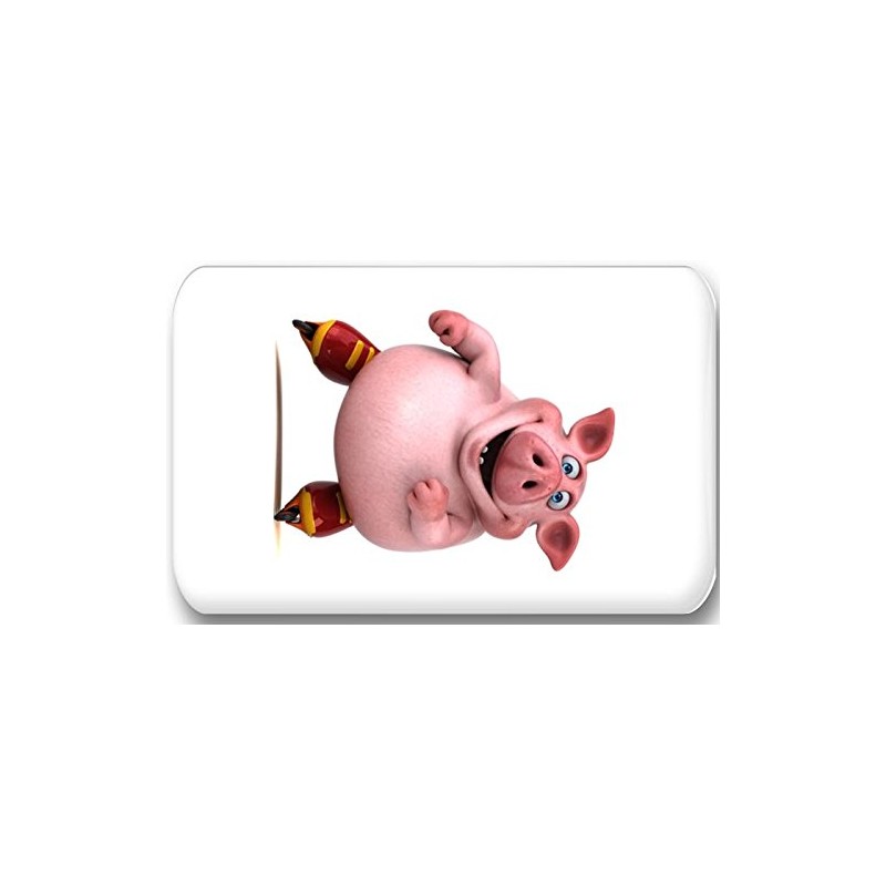 Merchandise for Fans 3D Comic Pig Fridge Magnets Rectangular 7