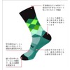 Mozen DVA-003 DVA-004 DVA-007 Cycle Socks, Long Socks, Green (Set