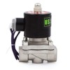 1/2" Stainless Steel Electric Solenoid Valve 12V DC G Thread