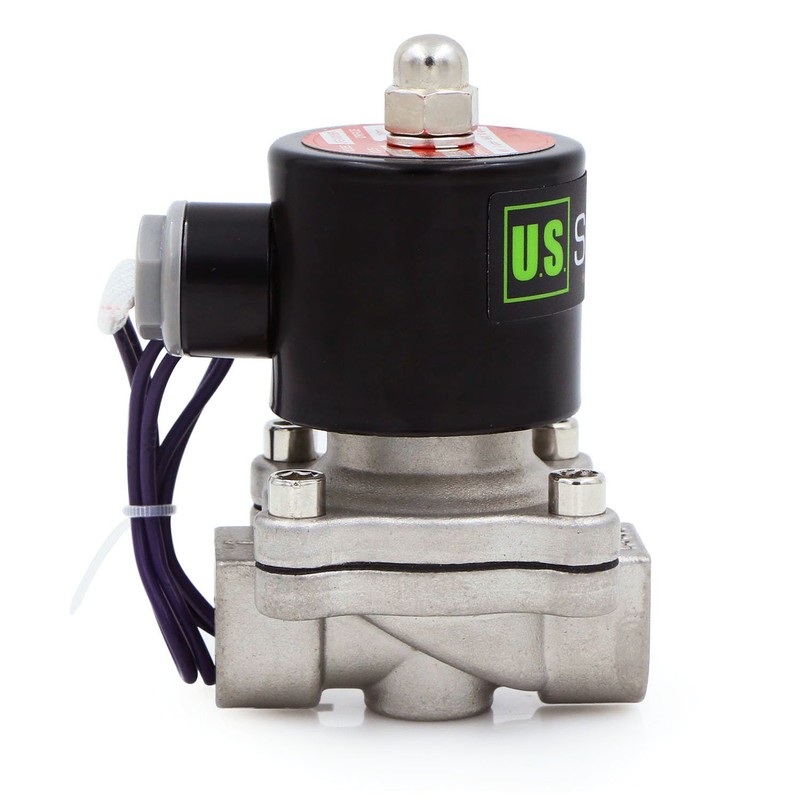 1/2" Stainless Steel Electric Solenoid Valve 12V DC G Thread