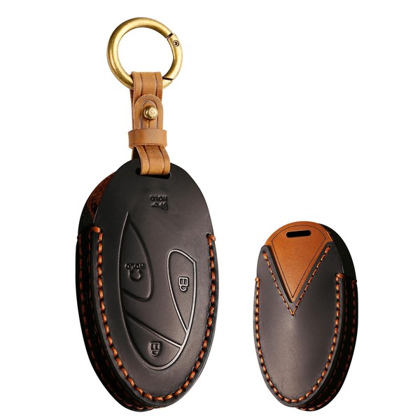 KUNIO Car Key Fob Cover for Hyundai Ioniq 6, Grandeur
