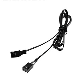 Barrow 3-Pin LRC 2.0 Aurora RGB Lighting Extension Cable, 80cm