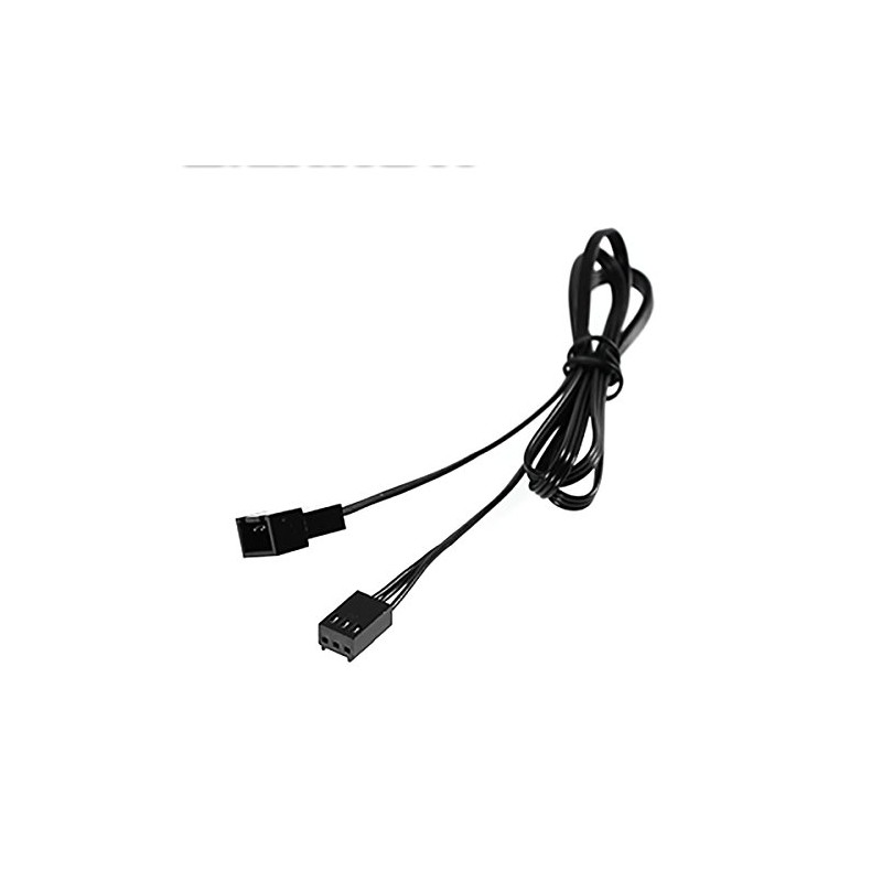 Barrow 3-Pin LRC 2.0 Aurora RGB Lighting Extension Cable, 80cm