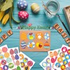 Pack of 12 Easter stickers, Easter egg stickers, Easter egg