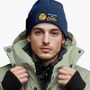 MoonWorks® Men's Beanie with Patch Knitted Hat Saying Meme Psychical