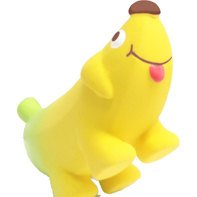 PLATZ PET SUPPLIS&FUN Dog Toy Banana Dog Yellow