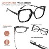 Eyekepper - anteojos de lectura para mujer con montura grande,