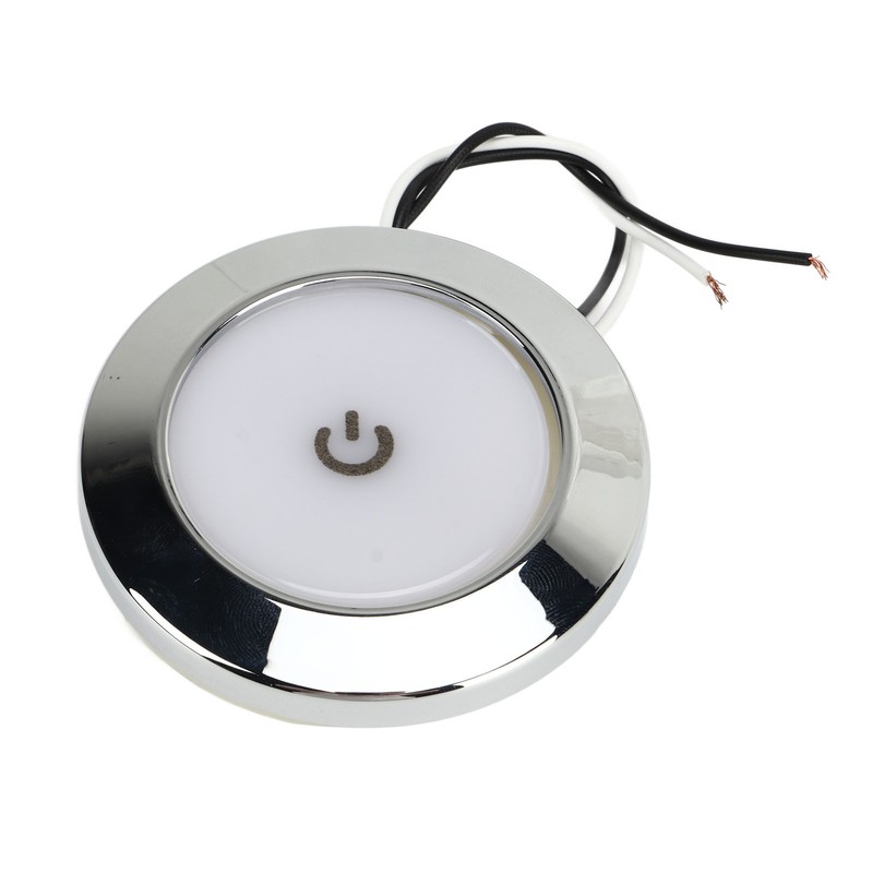 Car Reading Light 2.8inch 24V Touch Button LED Lighting Automobile
