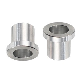 2PCS 15mm to 12mm Iron galvanized Axle Reducer Bushing For Pit Dirt Bike Moped Motorcycle