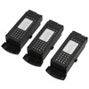 3pcs 3.7V 1800mAh Remote Control UAV Lithium Battery High Capacity
