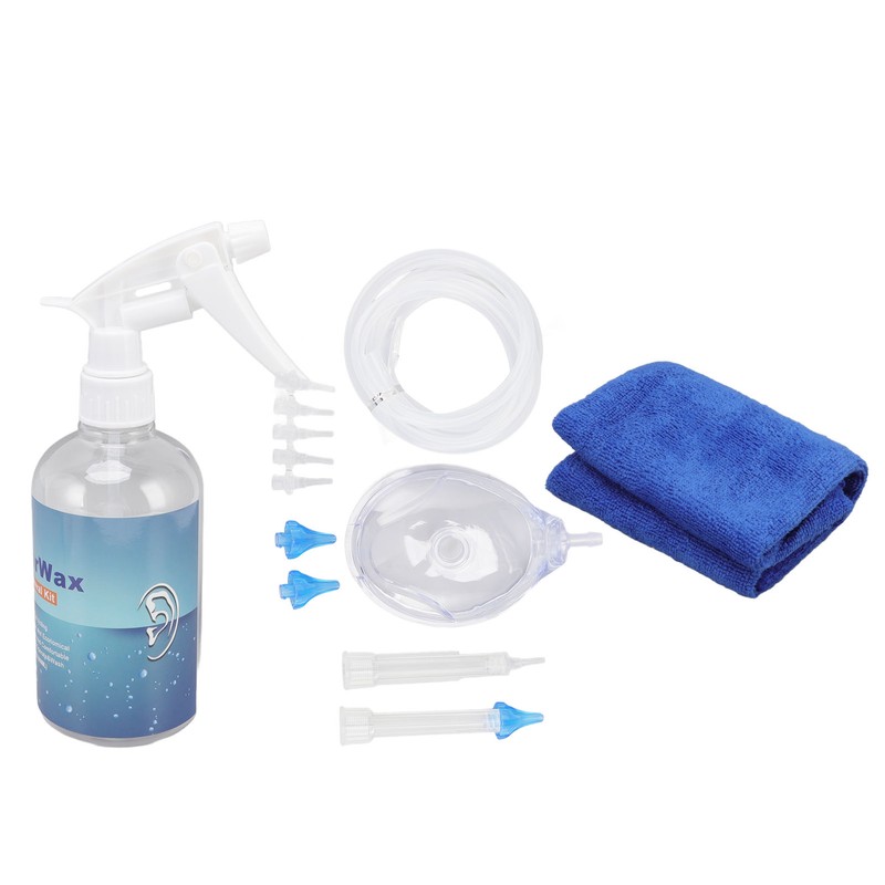 Ear Cleaning Kits 500ml Ear Washer Spray Bottle System with
