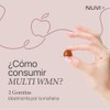 Nuvi Multivitamínico Gomita Mujer Libre Complejo Suplemento Alimenticio 100 Natural