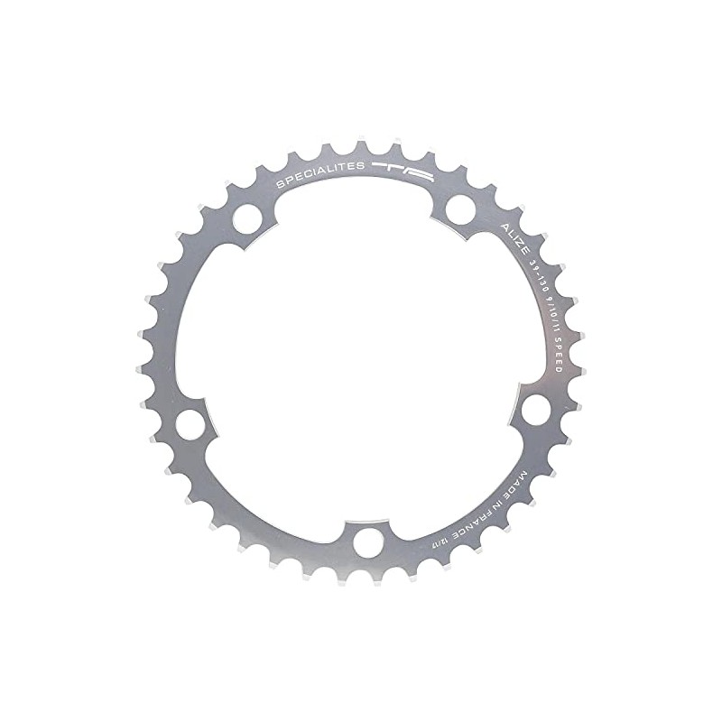 Spécialités TA Alize 130 PCD, 9/10 Speed Chainring, Silver, 42T