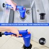 Air Pressure Drain Pump Pipe Dredge Tools Air Power Drain